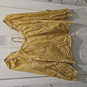 Jcrew V-Neck Liberty Top